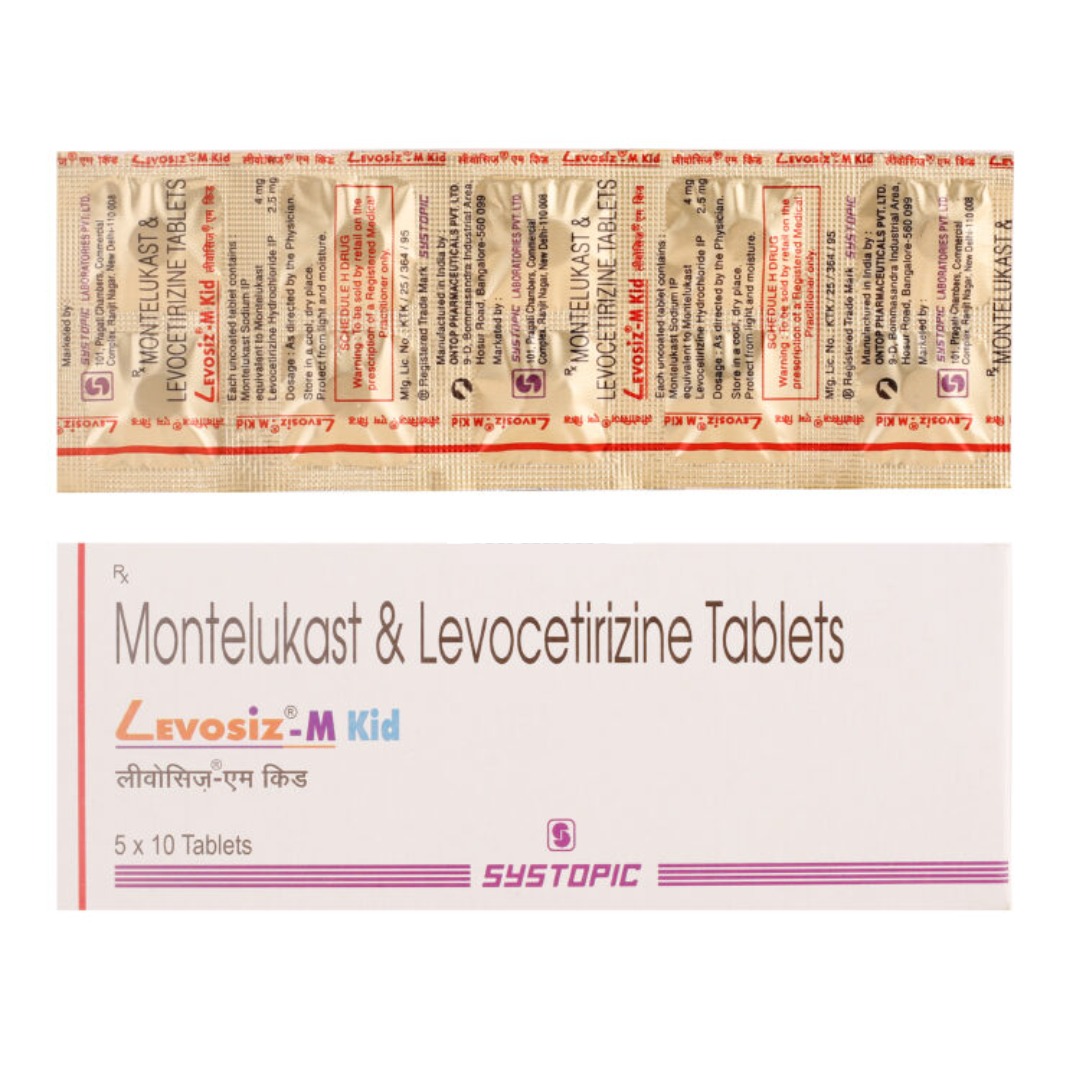 Levotiz M Kid Tablet