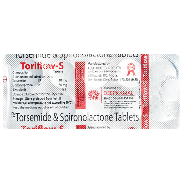 Toriflow S 50mg/10mg Tablet