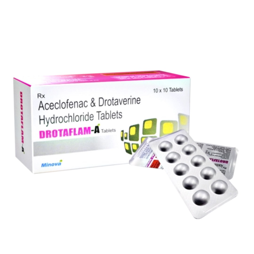 Drotaflam A 80mg/100mg Tablet