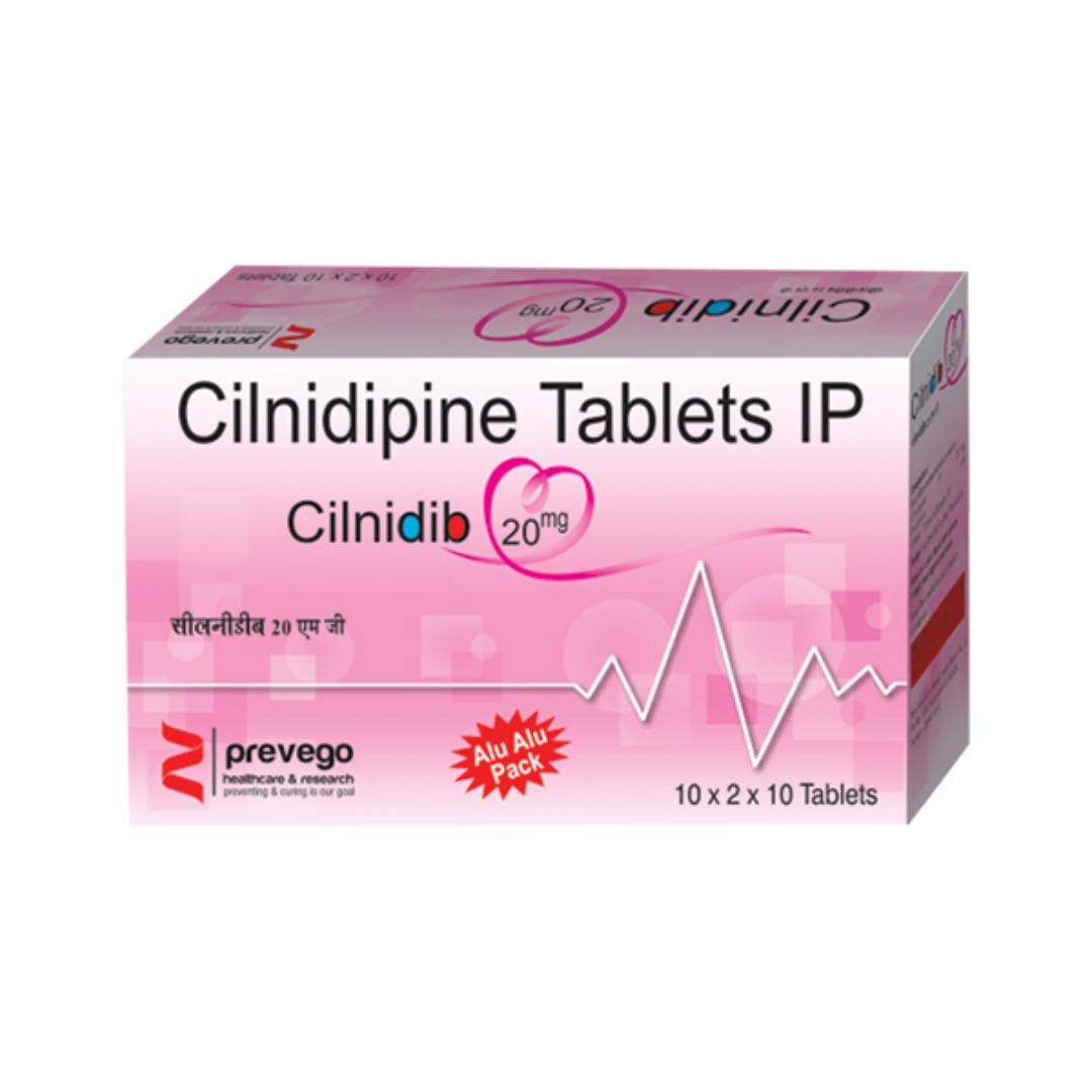 Cilnidib 20mg Tablet