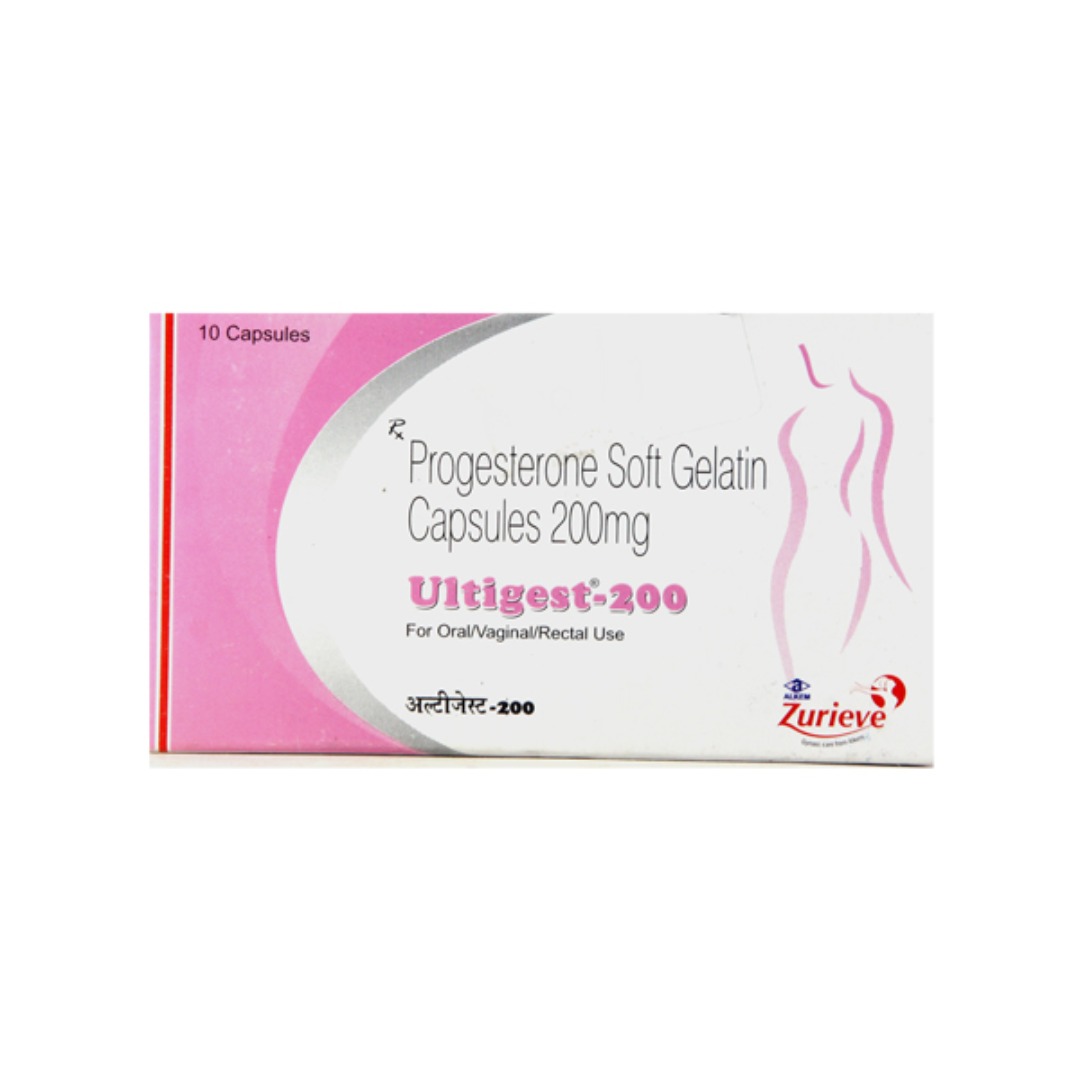 Ultigest 200 Soft Gelatin Capsule