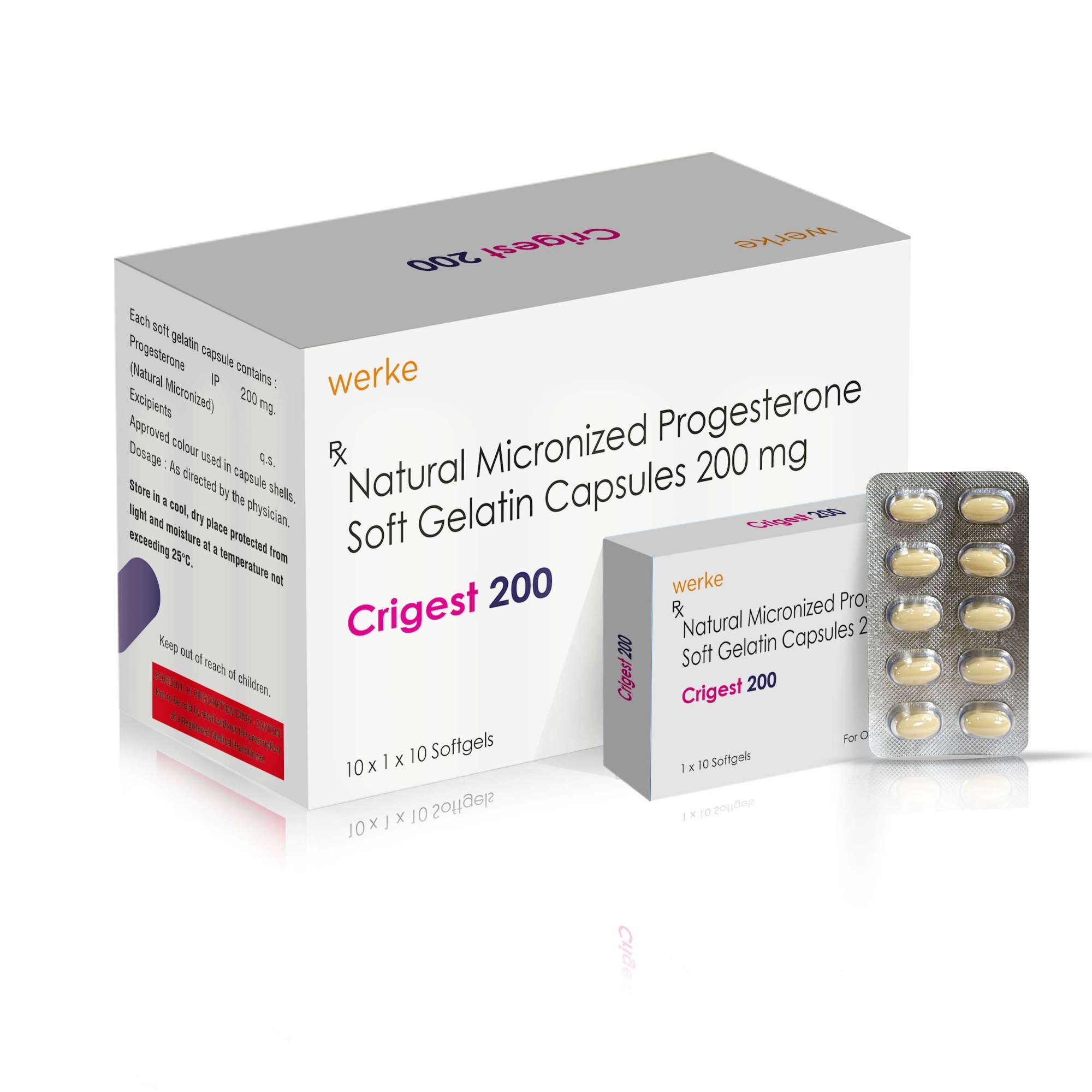 Crigest 200mg Soft Gelatin Capsule