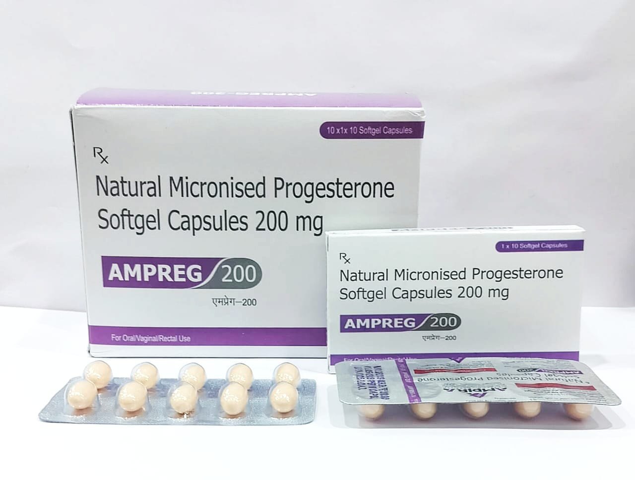 Ampreg 200 Soft Gelatin Capsule