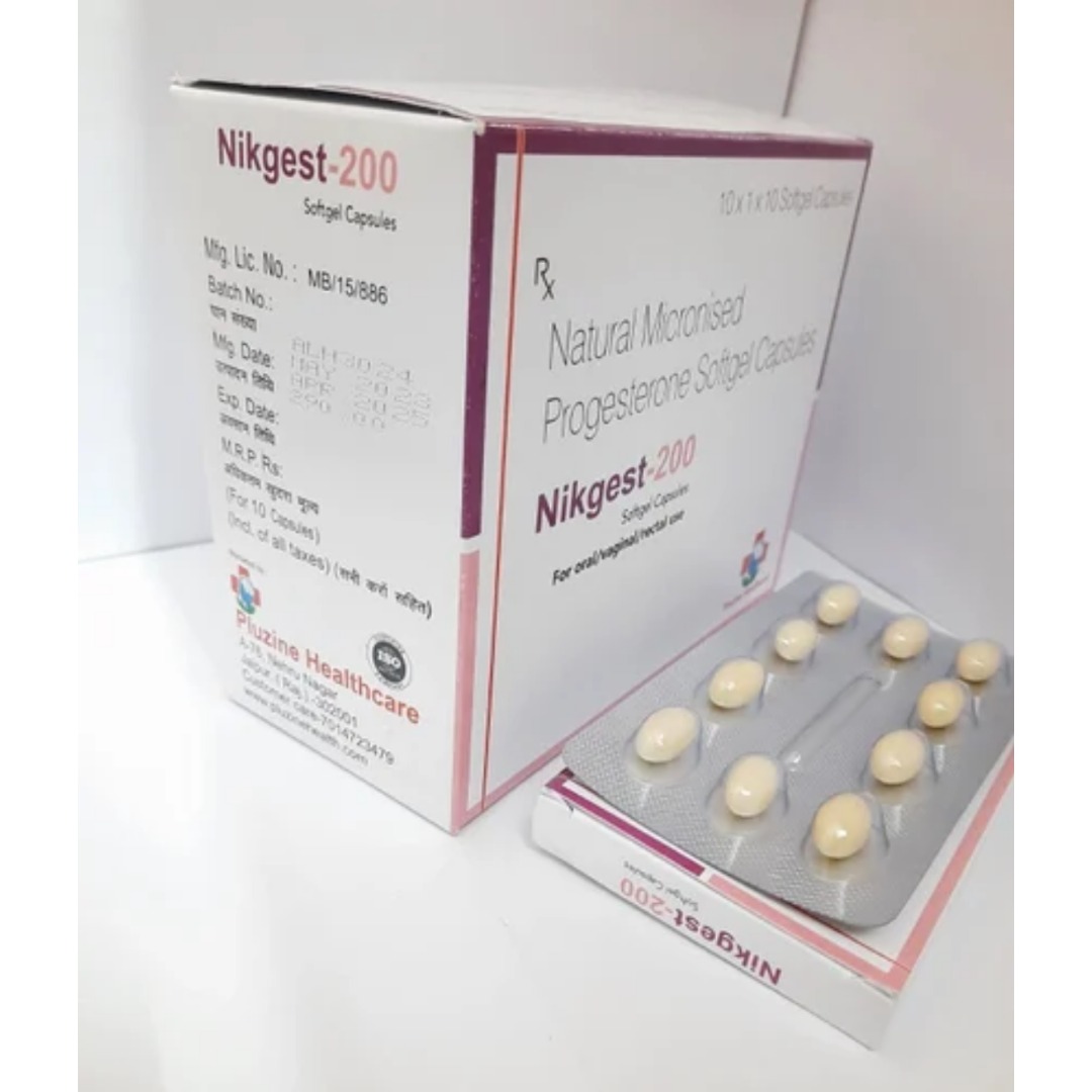 Nikgest 200 Soft Gelatin Capsule