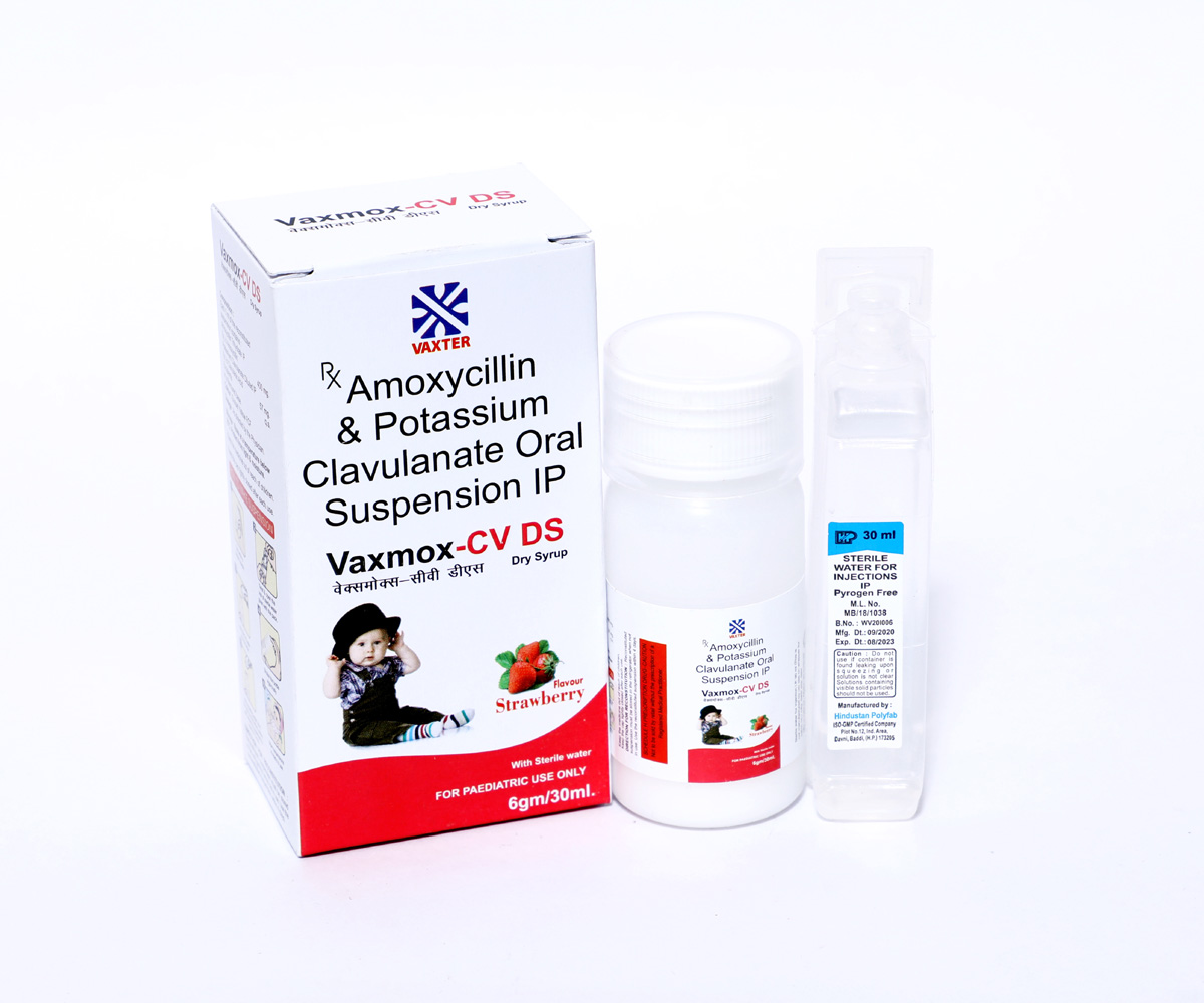 Vaxmox CV Dry Syrup Strawberry