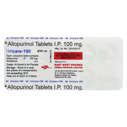 Uricare 100mg Tablet