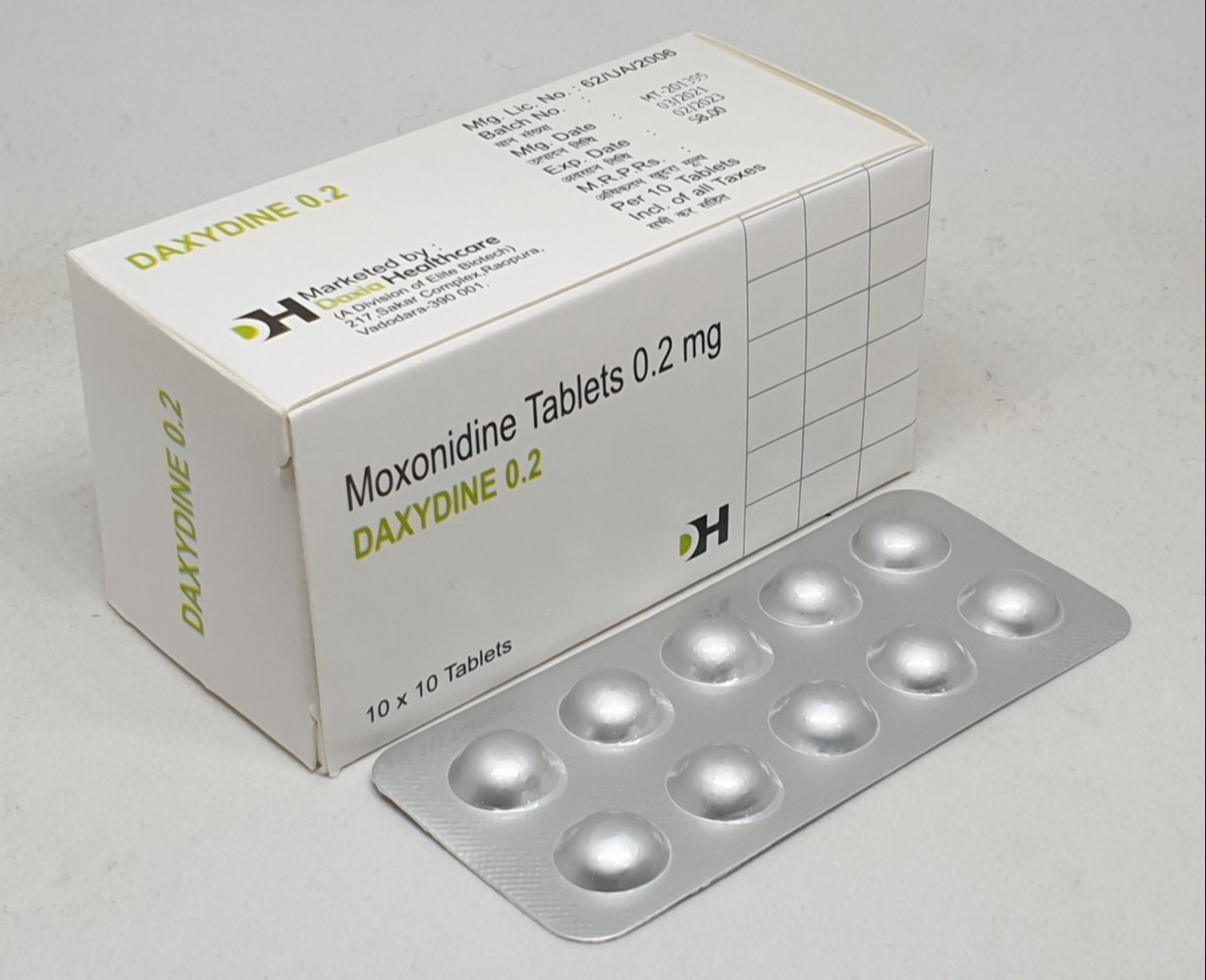 Daxydine 0.2mg Tablet
