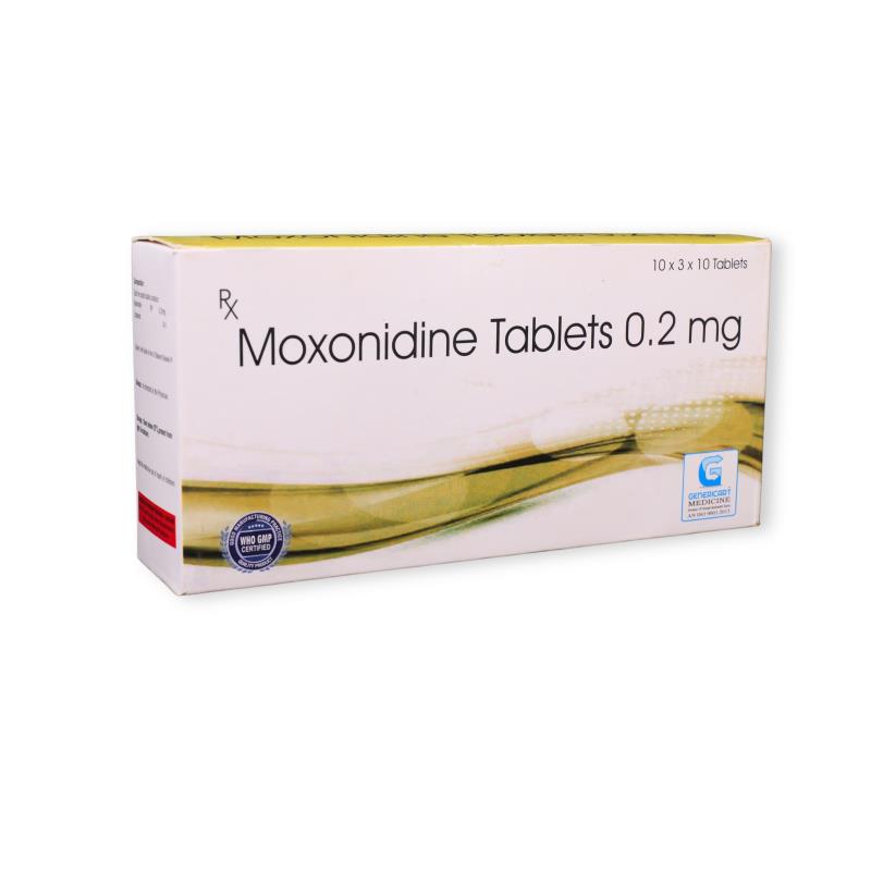 Genericart Moxonidine 0.2mg Tablet