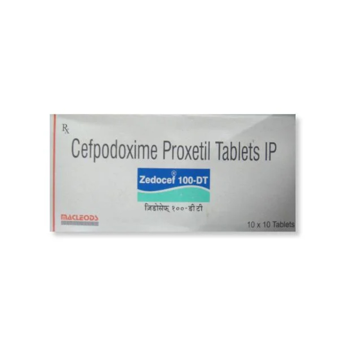 Zedocef 100mg Tablet DT