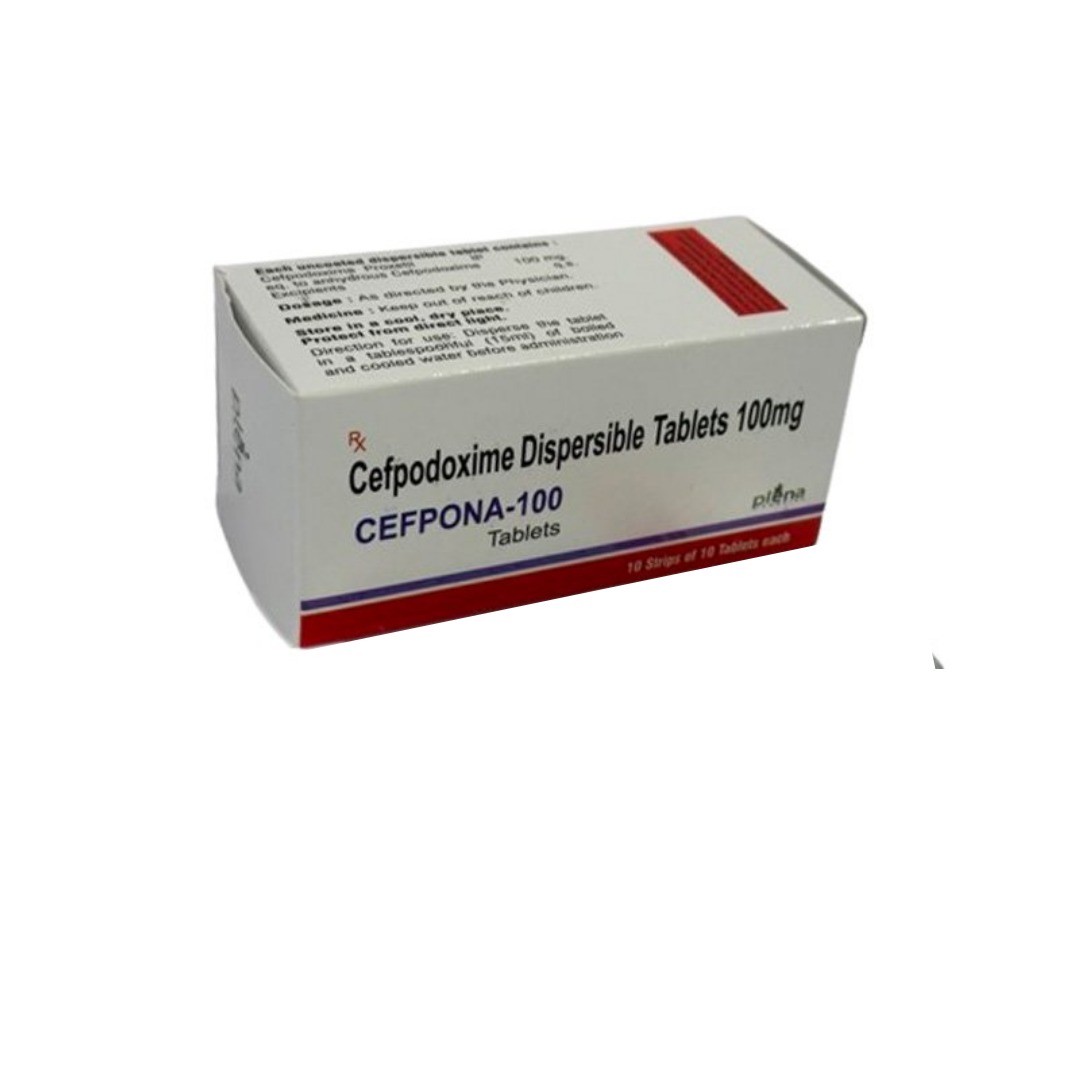 Cefpona 100 Tablet DT