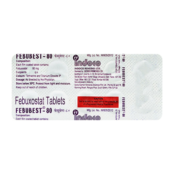 Febubest 80 Tablet