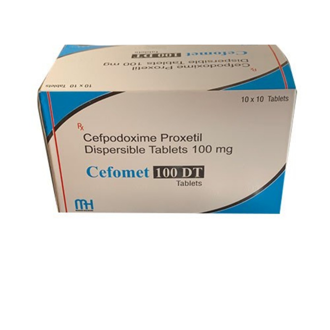 Cefomet 100 DT Tablet