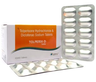 Tolperix D 150mg/50mg Tablet