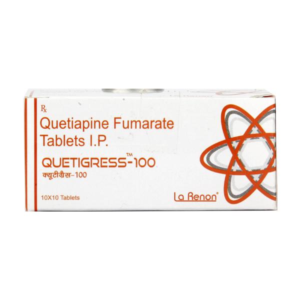Quetigress 100mg Tablet