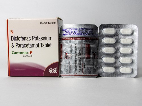 Cantonac P 50mg/325mg Tablet