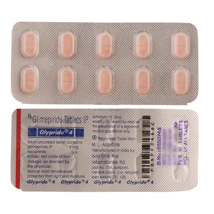 Glypride 4 Tablet