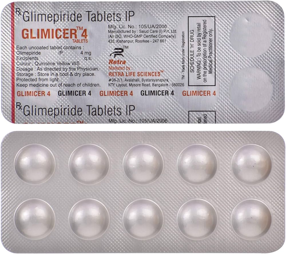 Glimicer 4mg Tablet