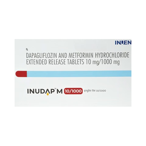 Inudap M 10/1000 Tablet ER