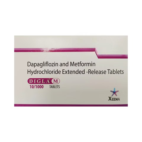 Digla M 10/1000 Tablet ER