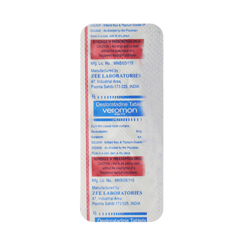 Veromon 5mg Tablet Veromon 5mg Tablet
