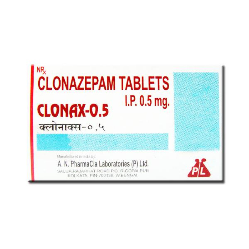 Clonax 0.5mg Tablet Clonax 0.5mg Tablet