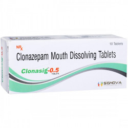 Clonasig 0.5mg Tablet