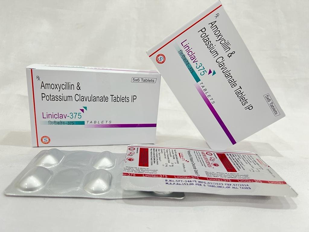 Liniclav 250mg/125mg Tablet