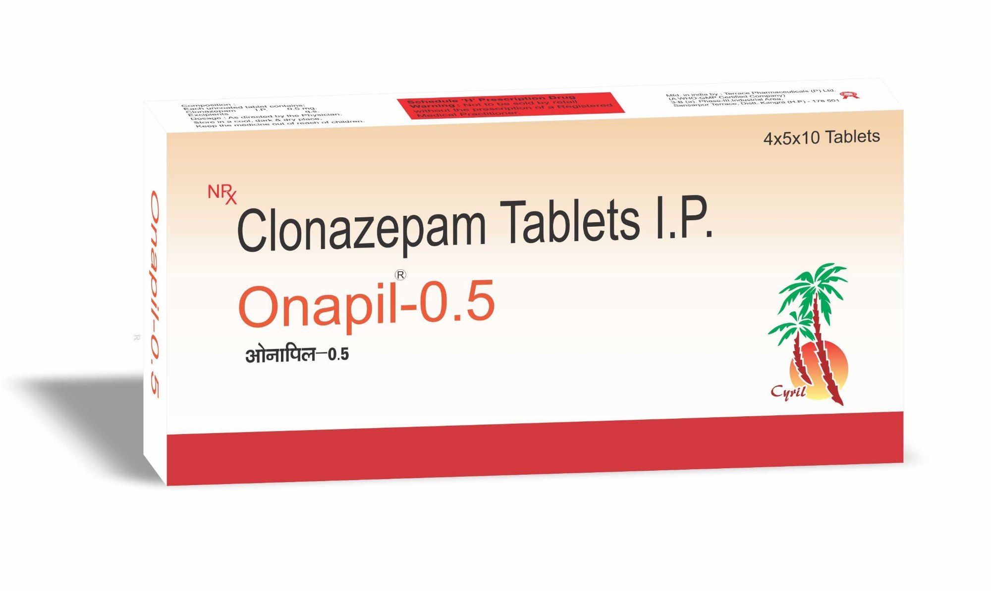 Onapil 0.5mg Tablet