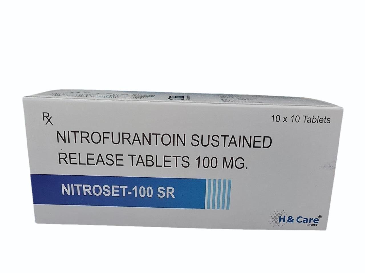 Nitroset Nitroset 100mg Tablet SR - Uses, Price, Side Effects, Substitute