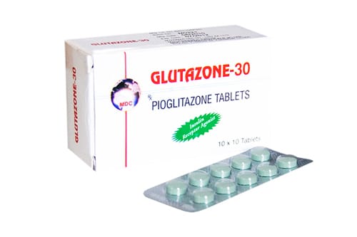 Glutazone 30mg Tablet