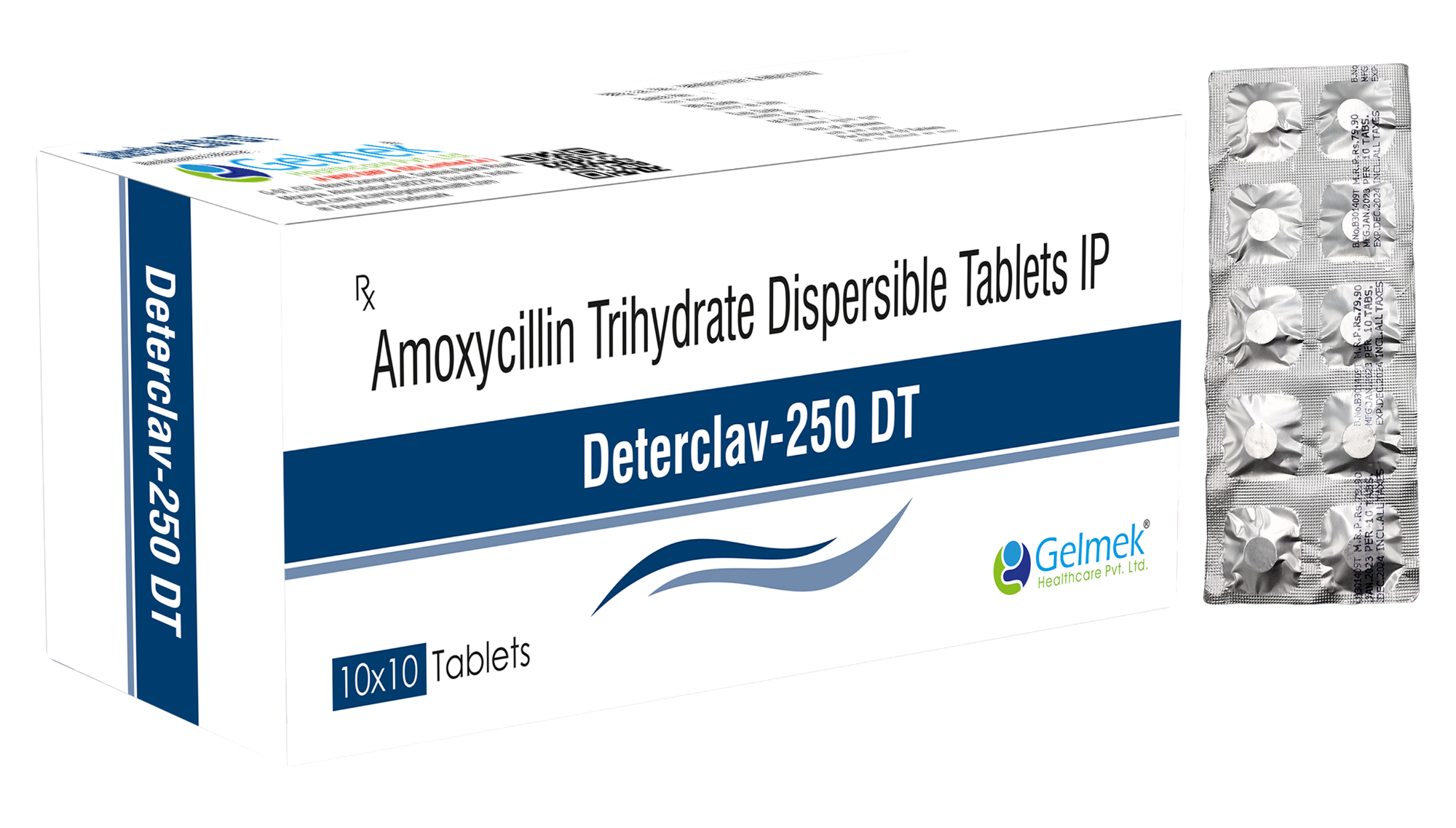 Deterclav 250mg Tablet DT