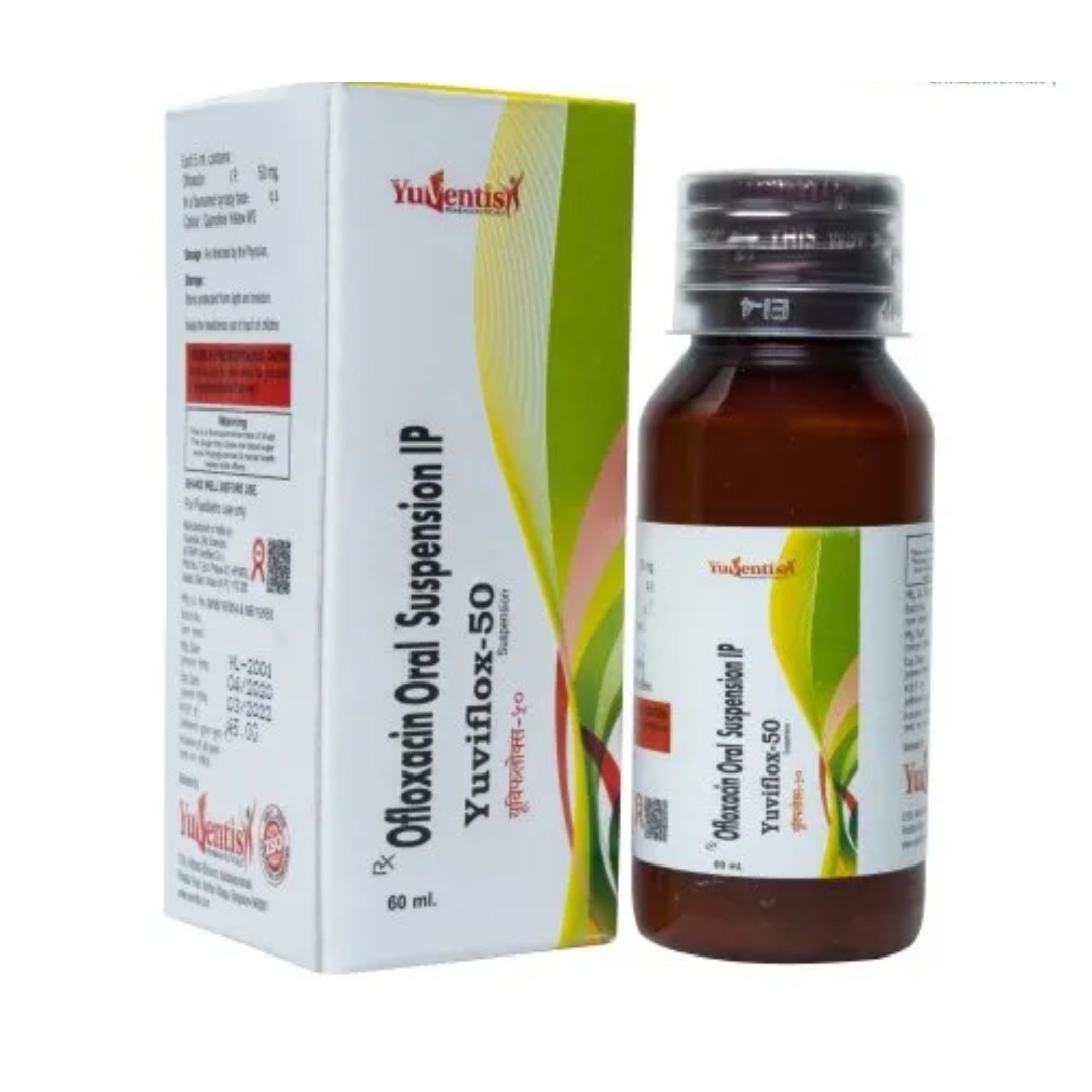 Yuviflox 50 Oral Suspension