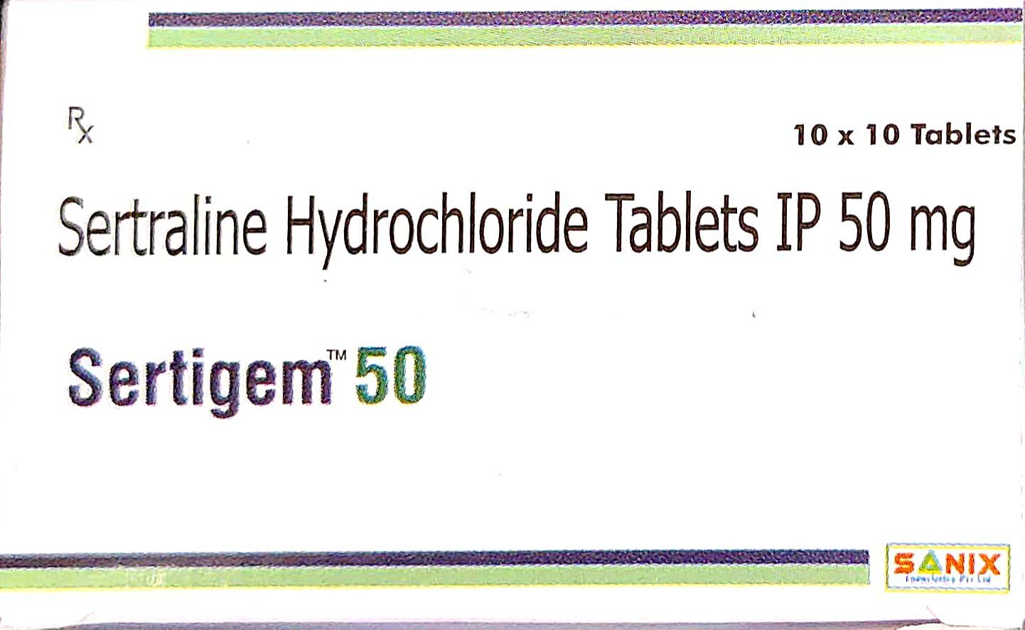 Sertigem 50mg Tablet