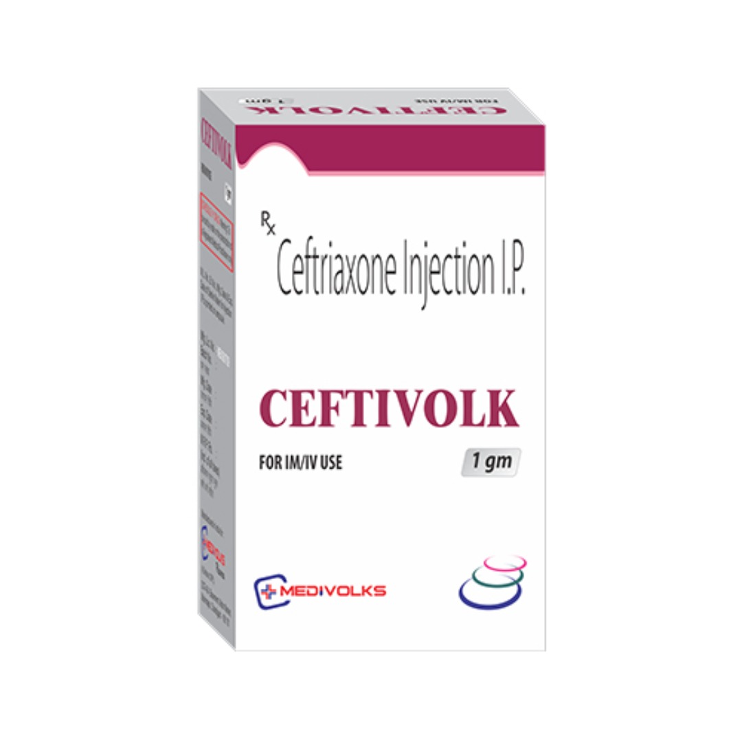 Ceftivolk 1 Injection