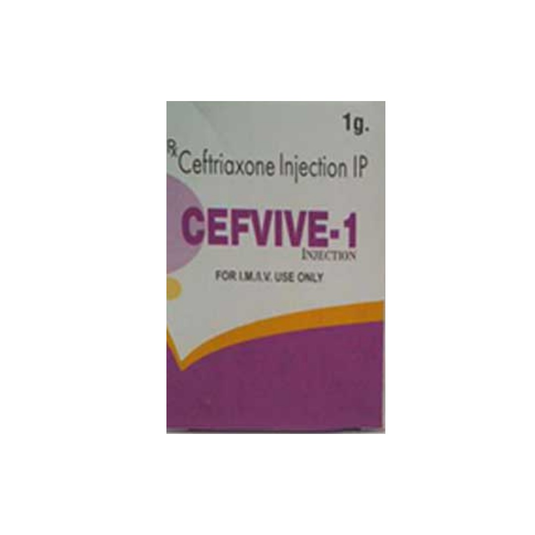 Cefvive 1 Injection