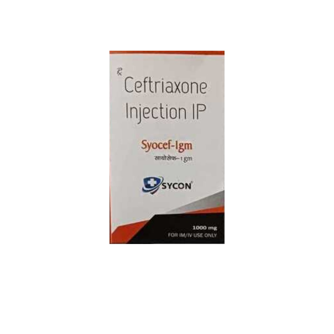 Syocef 1 Injection - Uses, Price, Side Effects, Substitute