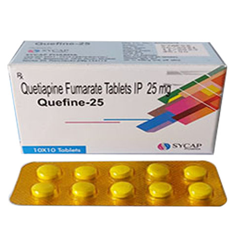 Quefine 25mg Tablet