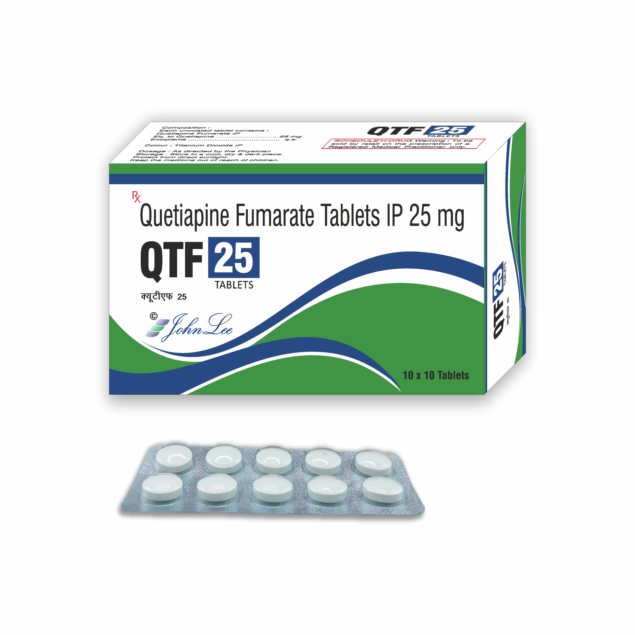 Qtf 25mg Tablet