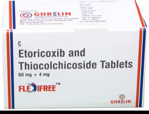 Flexifree 60mg/4mg Tablet