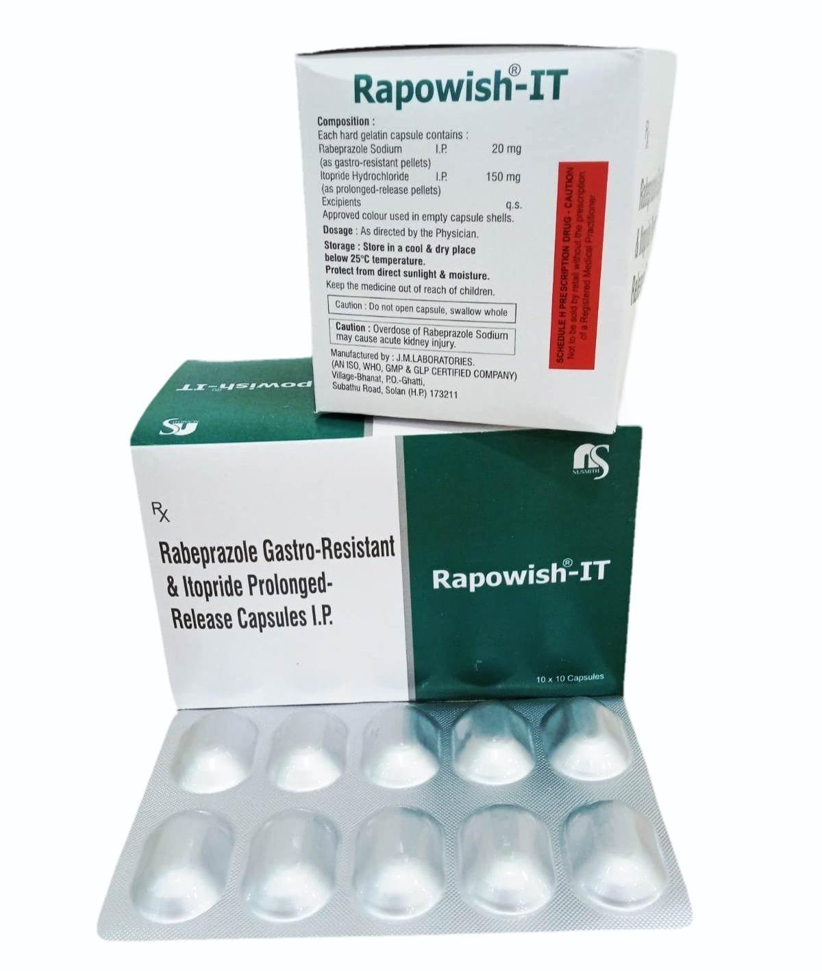 Rapowish IT 20mg/150mg Capsule SR