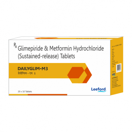 Dailyglim M 3mg/500mg Tablet SR
