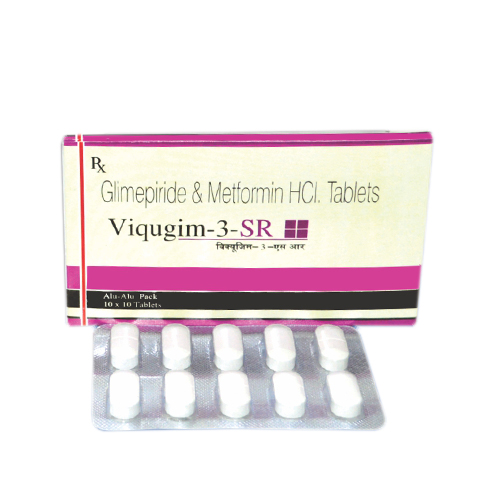 Viqugim 3mg/500mg Tablet SR