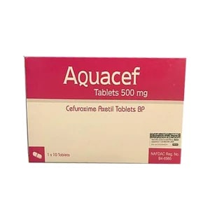 Aquacef 500mg Tablet