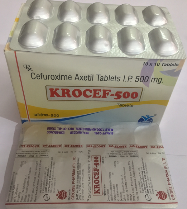 Krocef 500 Tablet