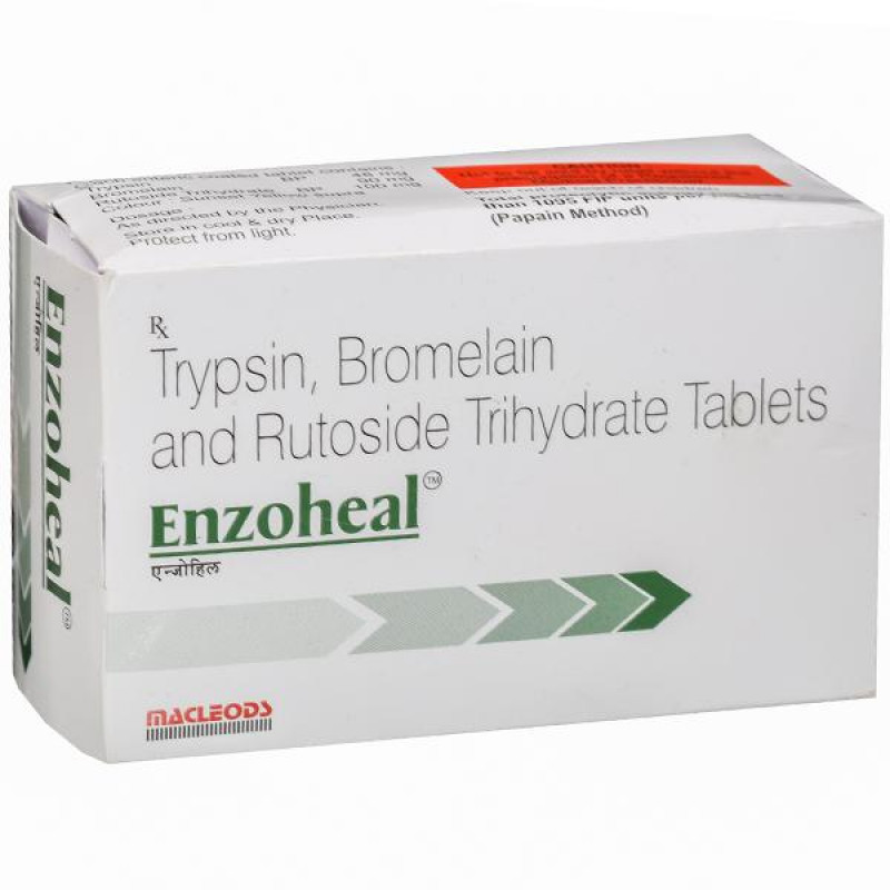 Enzoheal 90mg/48mg/100mg Tablet Enzoheal 90mg/48mg/100mg Tablet