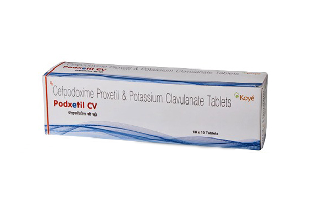 Podxetil CV 200mg/125mg Tablet
