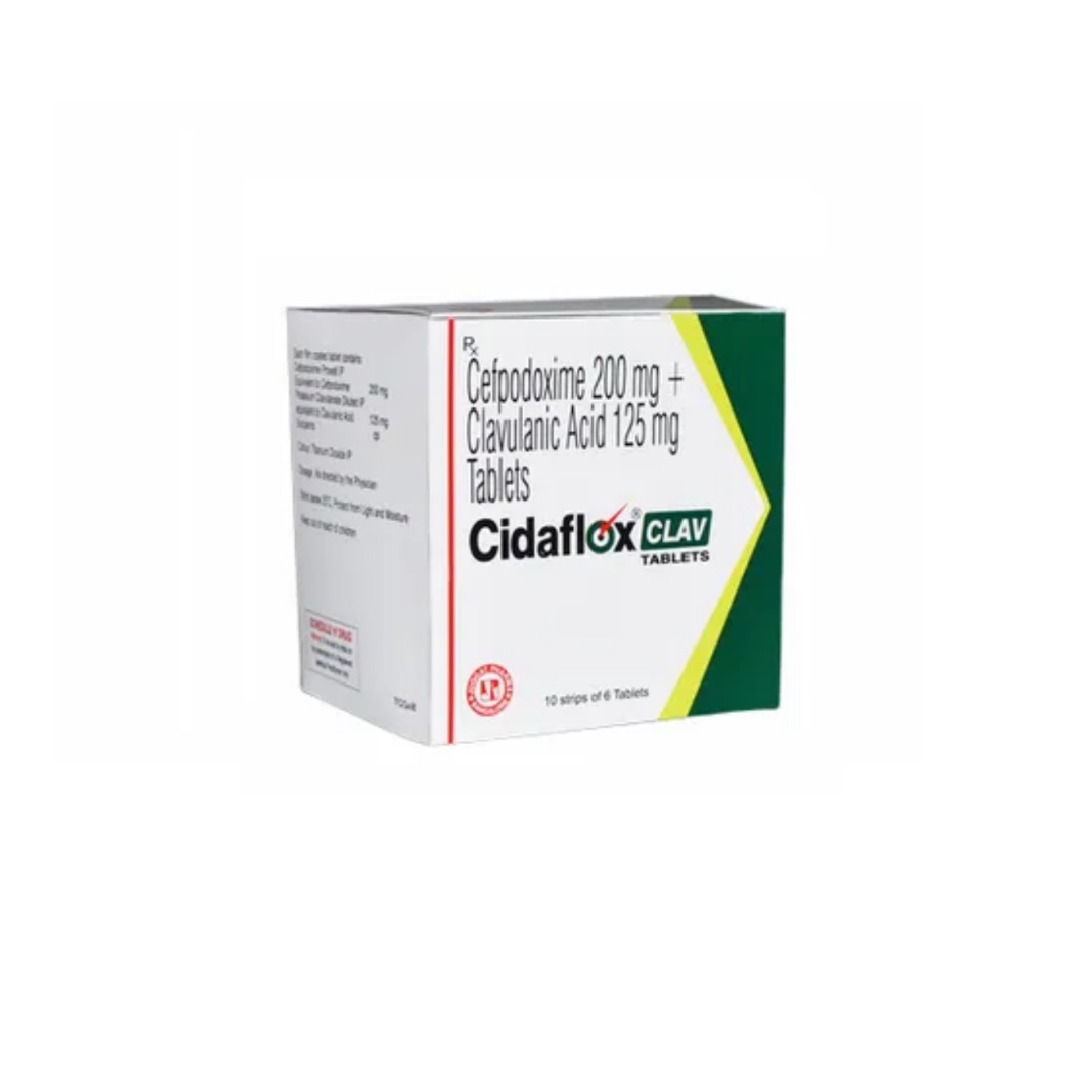 Cidaflox Clav 200 mg/125 mg Tablet