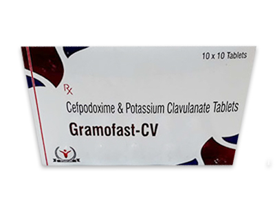 Gramofast CV 200mg/125mg Tablet