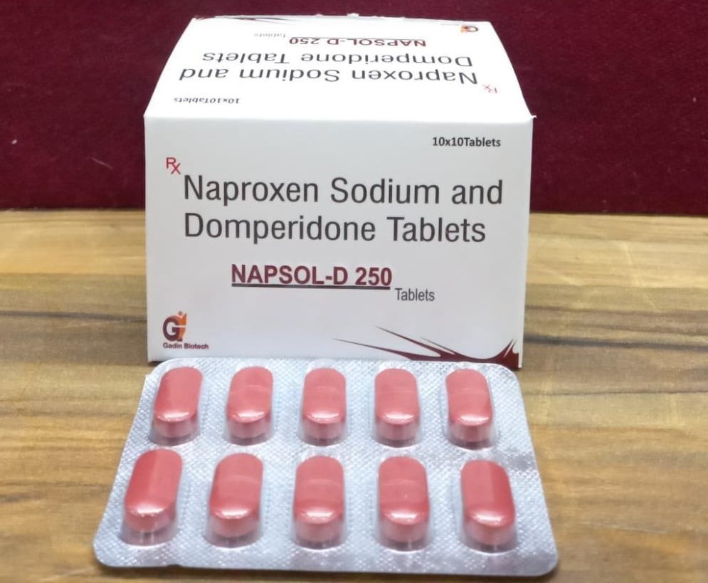 Napsol D 250mg/10mg Tablet
