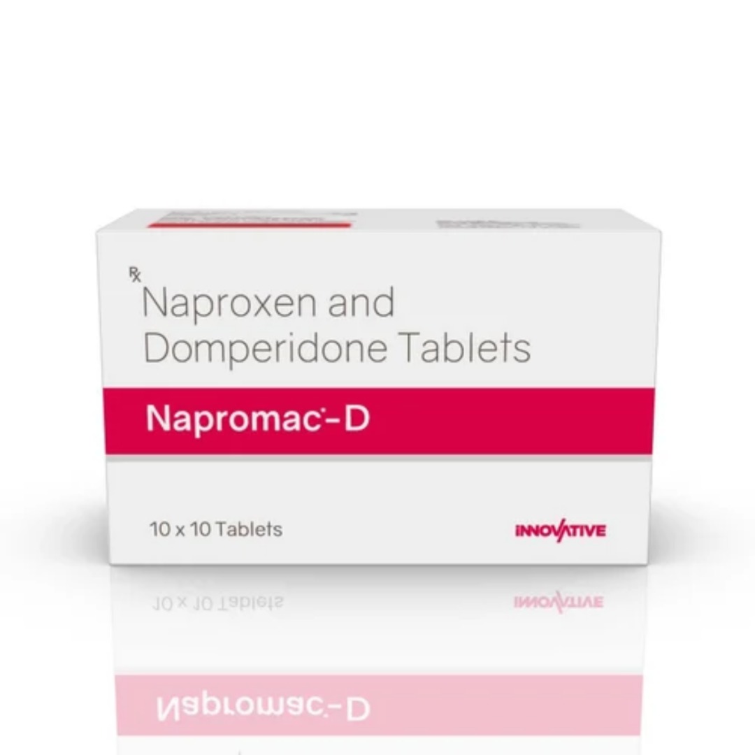 Napromac D 250mg/10mg Tablet